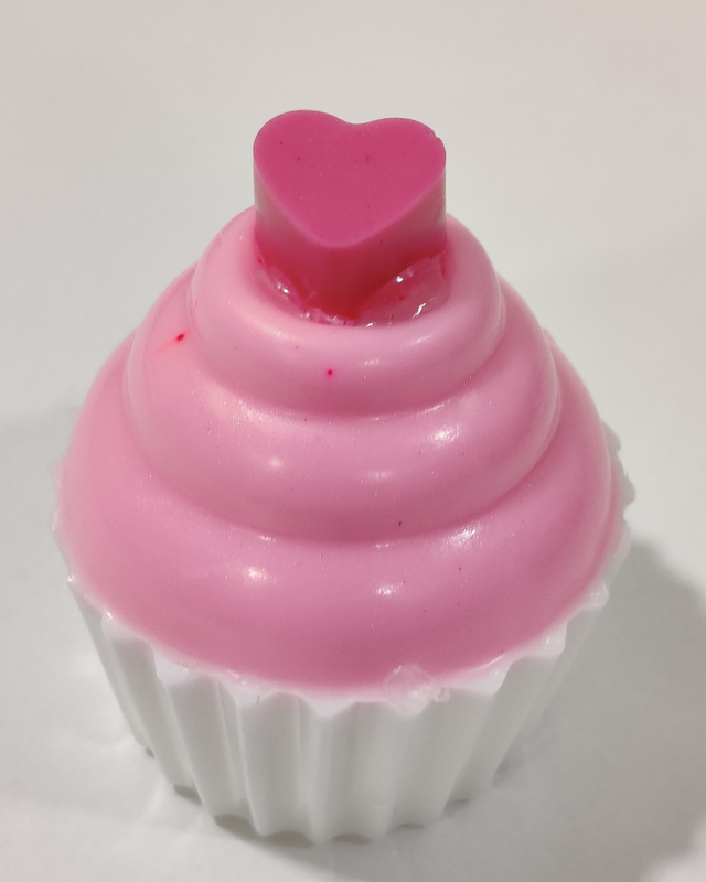 Cup Cake Pink Desert Soap l Organic l Handmade l SLS Free l Kids Friendly (1 Soap)